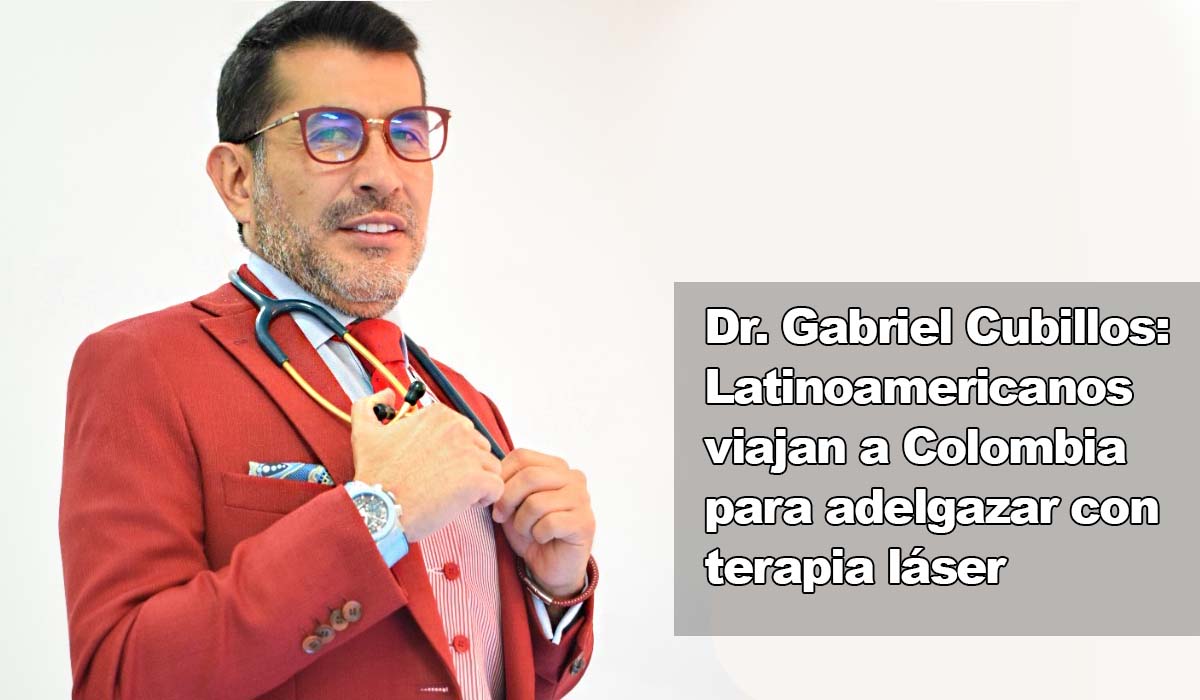 Doctor Gabriel Cubillos latinoamericanos viajan a la colombia para adelgazar con mega lipólisis láser