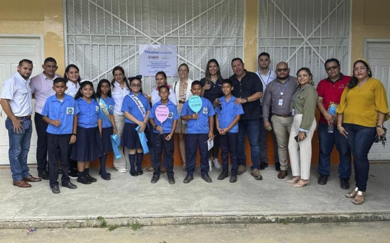 Ficohsa transforma la educación en Honduras: inauguración del Centro Educativo Heriberto Castillo
